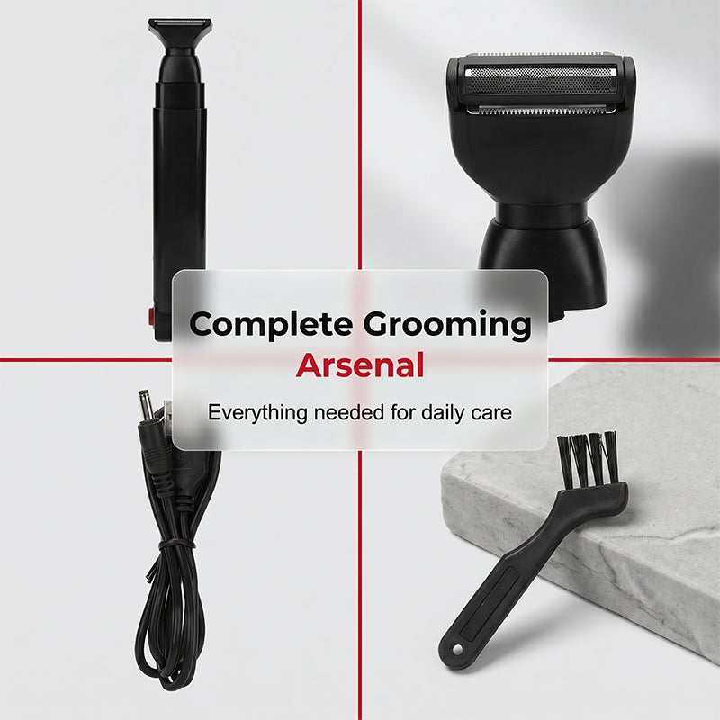 🔥Hot Sale 50% OFF🔥No More Nicks & Pulls! Reach-Anywhere Body Trimmer – Safe for Chest, Back & Below-the-Belt.