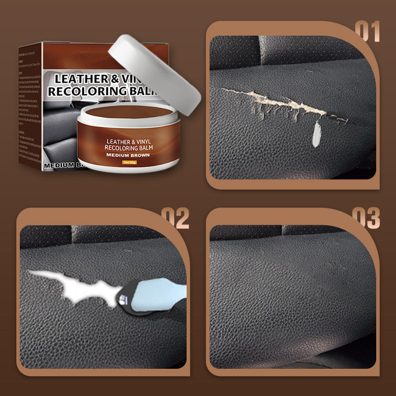 🥳2026 HOT SALE🥳💞50K+ SOLD!🛋️✨ 50% OFF! Leather Repair Paste – Fills scratches & scuffs, restores texture. Available in multiple colours. Save your favourite sofa! 💺🛡️-B