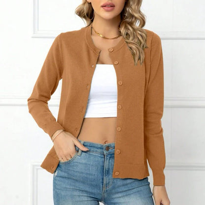 🥳2026 HOT SALE🥳💞50K+ SOLD!✨ 💝  Women's Classic Crew Neck Cardigan