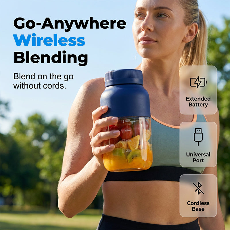 🏆LAST DAY 50% OFF!!👍🥭High-Capacity Cordless Juicer Cup