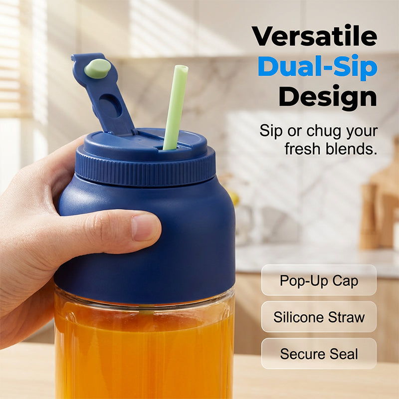 🏆LAST DAY 50% OFF!!👍🥭High-Capacity Cordless Juicer Cup