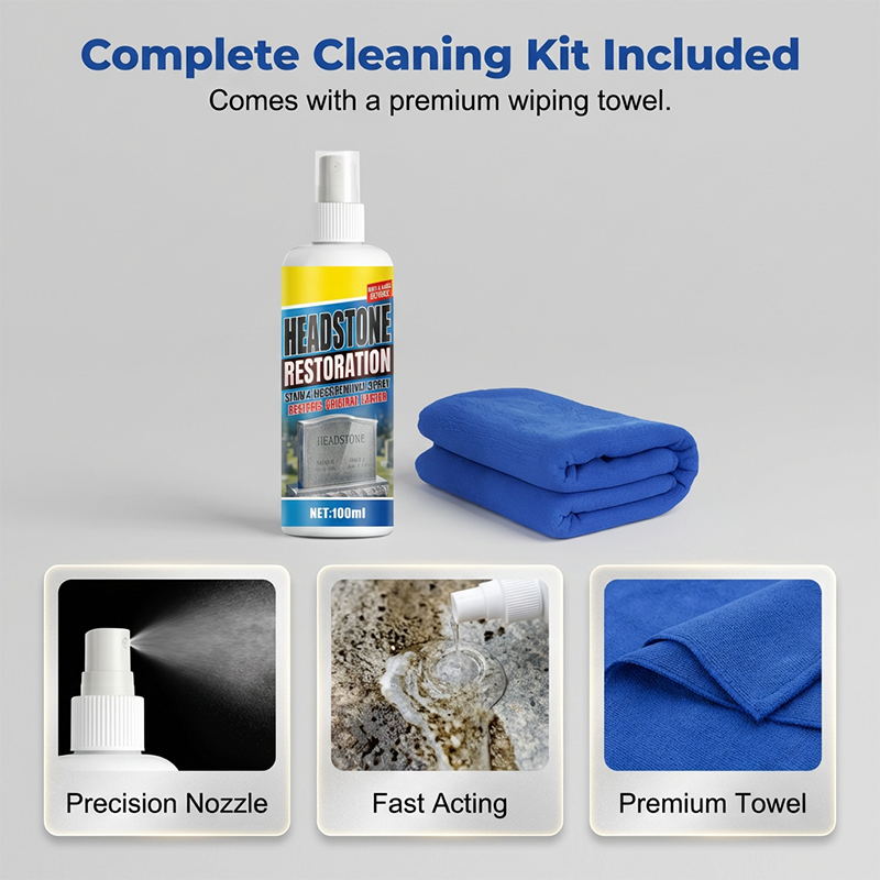 ⏰🎁Headstone Restoration & Cleaning Spray