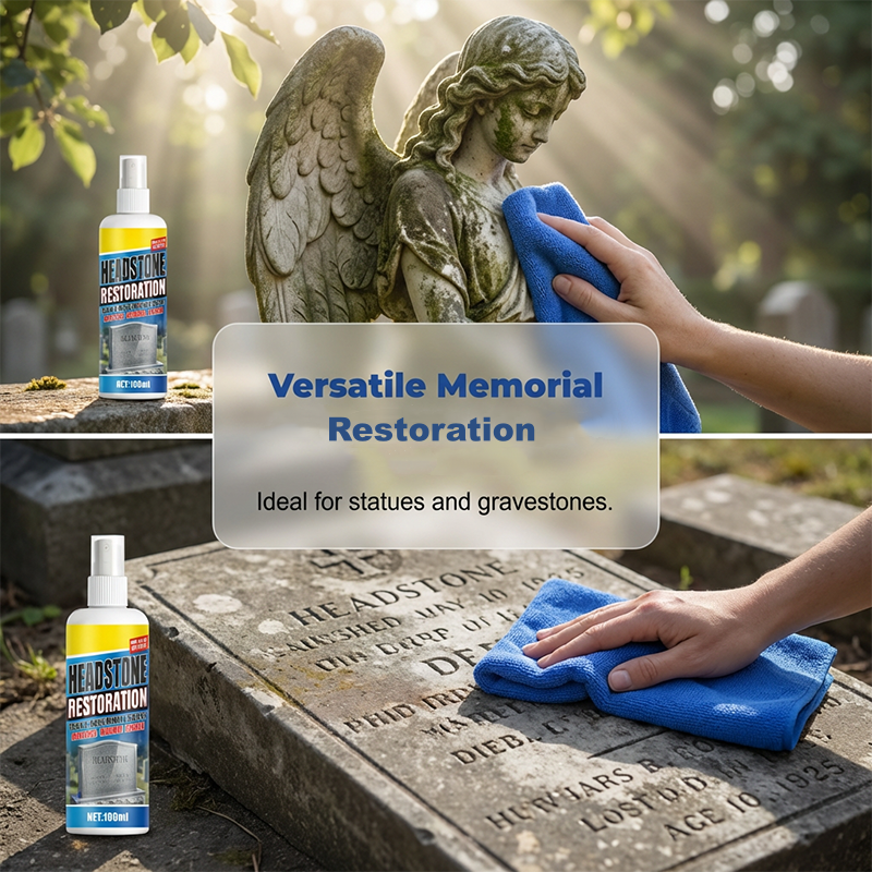 ⏰🎁Headstone Restoration & Cleaning Spray