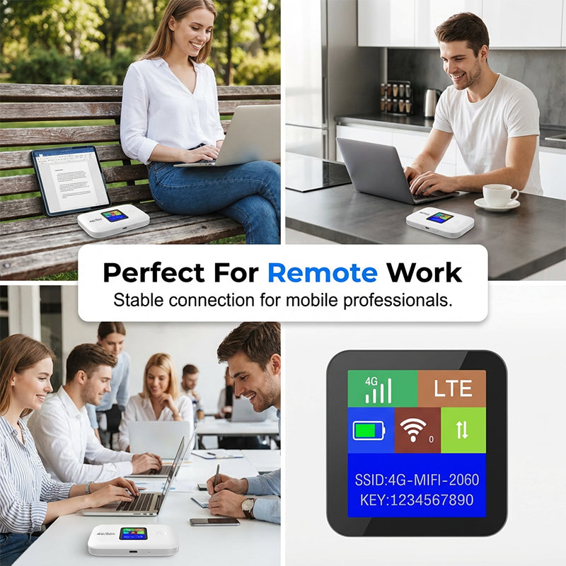 🔥Hot Sale 50% OFF🔥Unleash 5G Freedom! Portable LTE Mobile WiFi Hotspot ✨