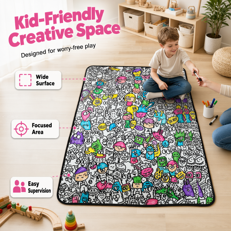 🥳2026 HOT SALE🥳💞Family Bonding DIY Drawing Blanket