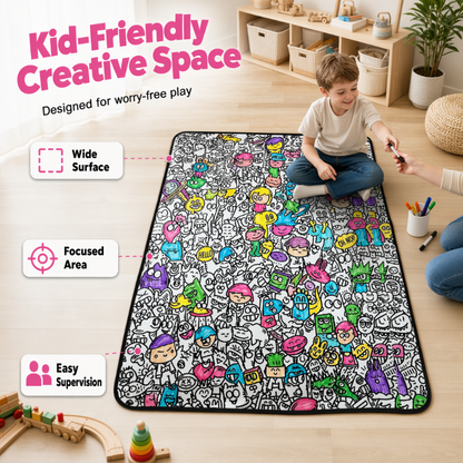 🥳2026 HOT SALE🥳💞Family Bonding DIY Drawing Blanket