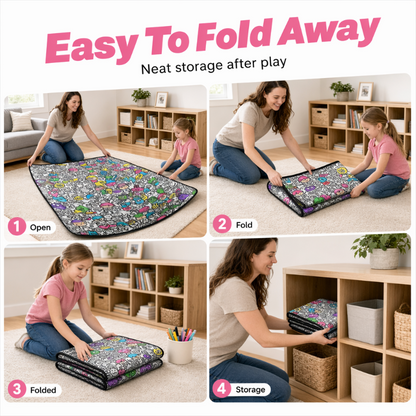 🥳2026 HOT SALE🥳💞Family Bonding DIY Drawing Blanket