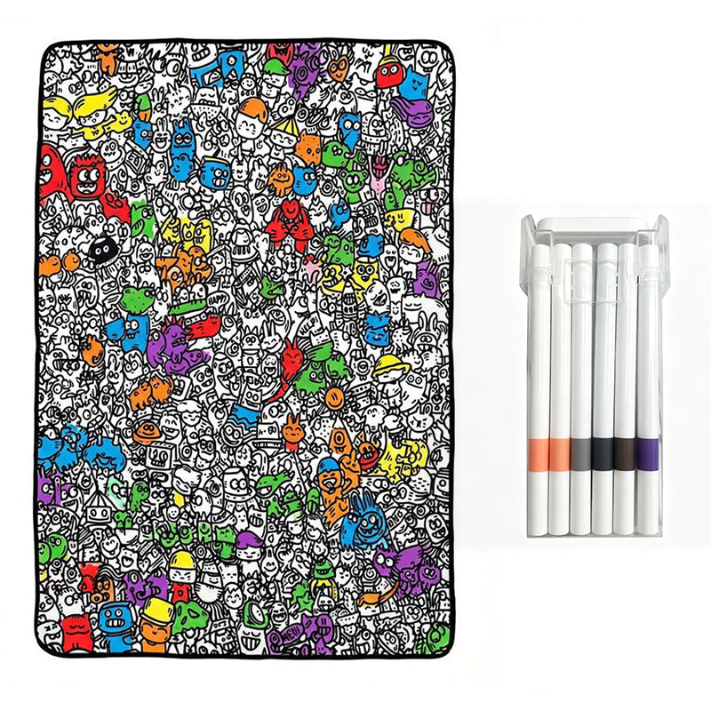 🥳2026 HOT SALE🥳💞Family Bonding DIY Drawing Blanket
