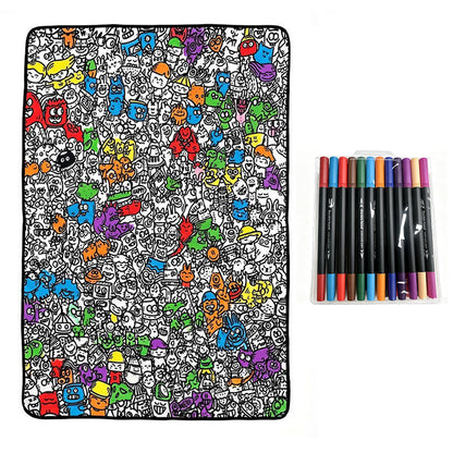 🥳2026 HOT SALE🥳💞Family Bonding DIY Drawing Blanket