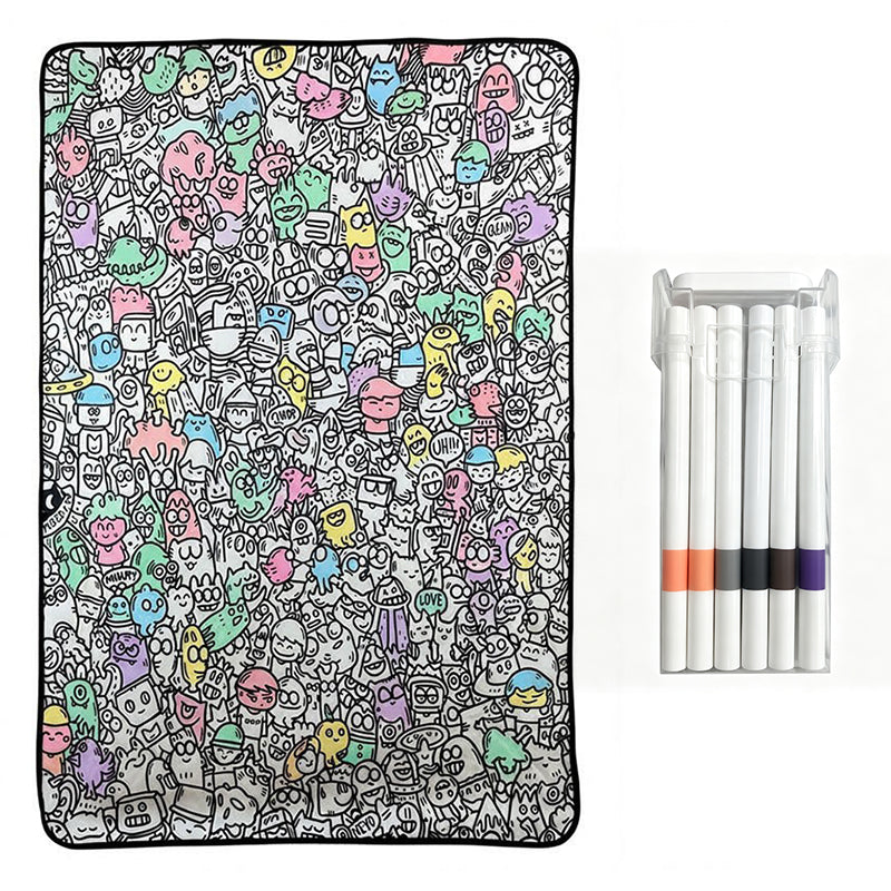 🥳2026 HOT SALE🥳💞Family Bonding DIY Drawing Blanket