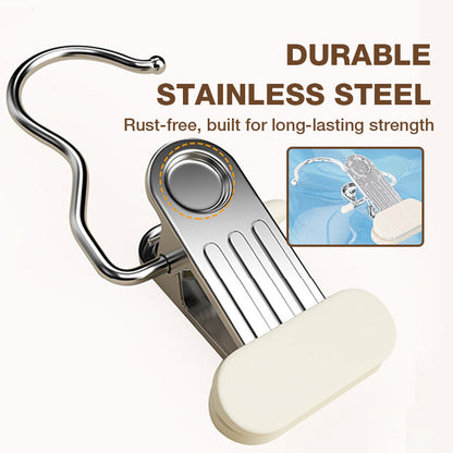 📢📢50% OFF !! ⏰Multi-functional Laundry Hooks with Clips