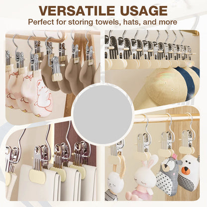 📢📢50% OFF !! ⏰Multi-functional Laundry Hooks with Clips