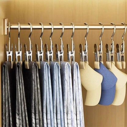 📢📢50% OFF !! ⏰Multi-functional Laundry Hooks with Clips