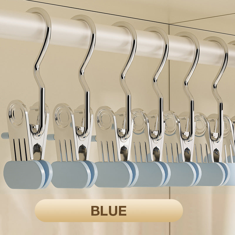 📢📢50% OFF !! ⏰Multi-functional Laundry Hooks with Clips