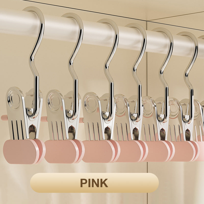 📢📢50% OFF !! ⏰Multi-functional Laundry Hooks with Clips