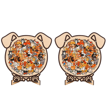 📢📢50% OFF !! ⏰Wooden Animal Stacking Puzzle