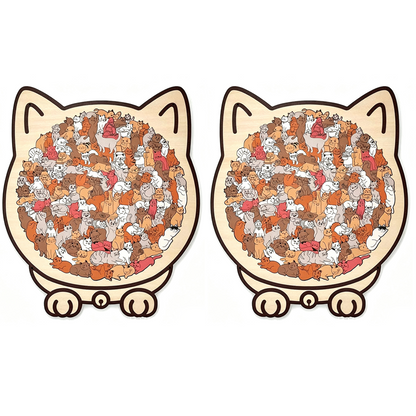 📢📢50% OFF !! ⏰Wooden Animal Stacking Puzzle