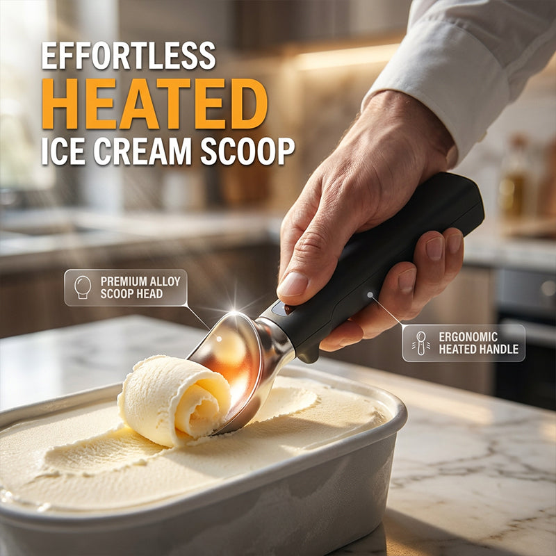 🥳2026 HOT SALE🥳💞50K+ SOLD!✨Electric Heated Ice Cream Scoop