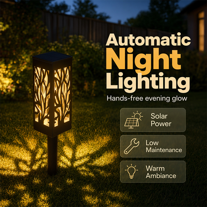 📢📢50% OFF !! ⏰Waterproof Solar Garden Stake Lights
