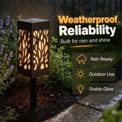 📢📢50% OFF !! ⏰Waterproof Solar Garden Stake Lights