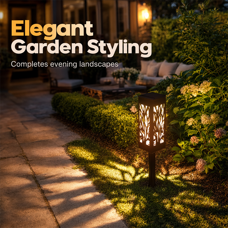 📢📢50% OFF !! ⏰Waterproof Solar Garden Stake Lights