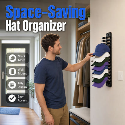 📢📢50% OFF !! ⏰Space-Saving Hat Organizer
