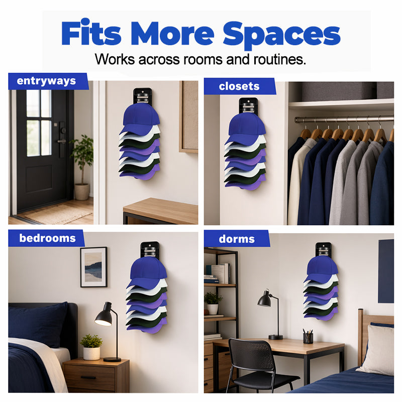 📢📢50% OFF !! ⏰Space-Saving Hat Organizer