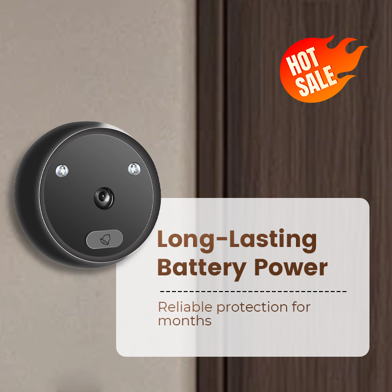 ⏳Limited-time 49% Off⏰120° Wide-Angle LCD Screen Digital Video Doorbell