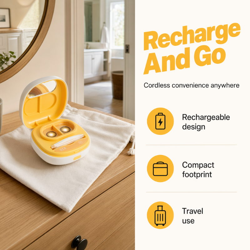 🥳2026 HOT SALE🥳💞50K+ SOLD!👁️🌀 50% OFF! Portable Sonic Contact Lens Cleaner – Deep cleans with ultrasonic vibration. Rechargeable, one‑touch, pocket‑sized. Fresh lenses everyday! ✨🔋