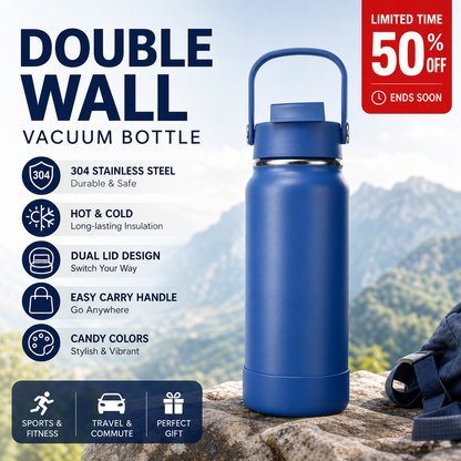 📢📢50% OFF !! ⏰Premium Stainless Steel Insulated Tumbler