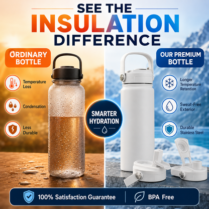 📢📢50% OFF !! ⏰Premium Stainless Steel Insulated Tumbler