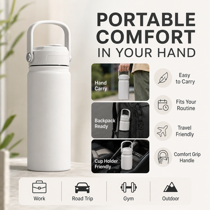 📢📢50% OFF !! ⏰Premium Stainless Steel Insulated Tumbler