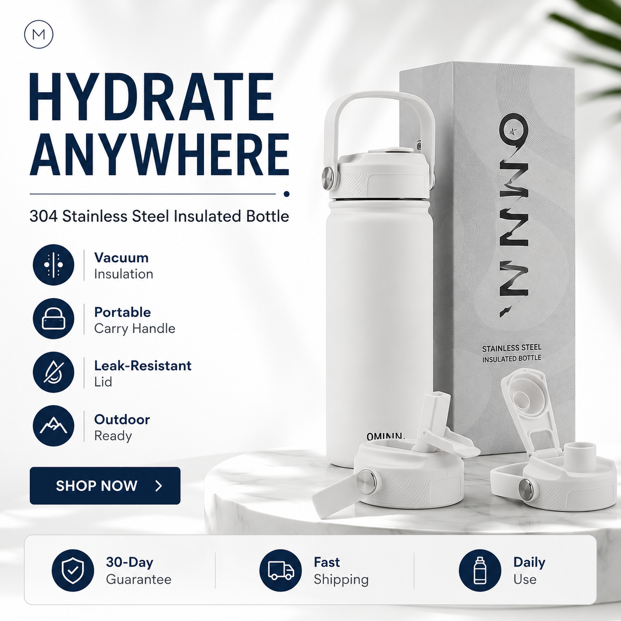 📢📢50% OFF !! ⏰Premium Stainless Steel Insulated Tumbler