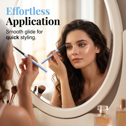 🥳2026 HOT SALE🥳💞50K+ SOLD!🔥♻️Double-Ended Waterproof Angled Eyebrow Pencil