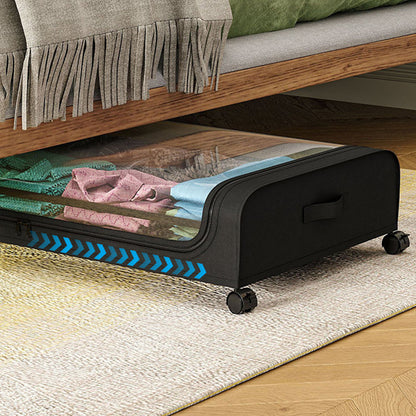 🔥HOT SALE 50% OFF🔥Large Capacity Under Bed Storage with Wheels & Lid
