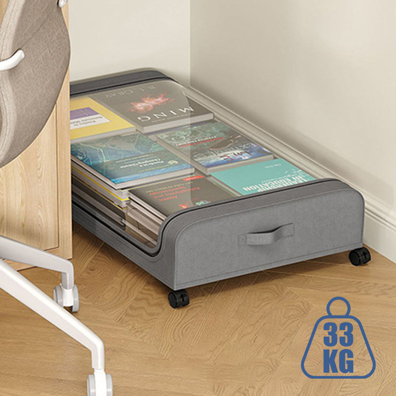 🔥HOT SALE 50% OFF🔥Large Capacity Under Bed Storage with Wheels & Lid
