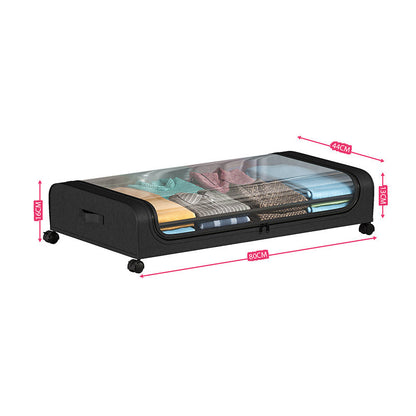 🔥HOT SALE 50% OFF🔥Large Capacity Under Bed Storage with Wheels & Lid