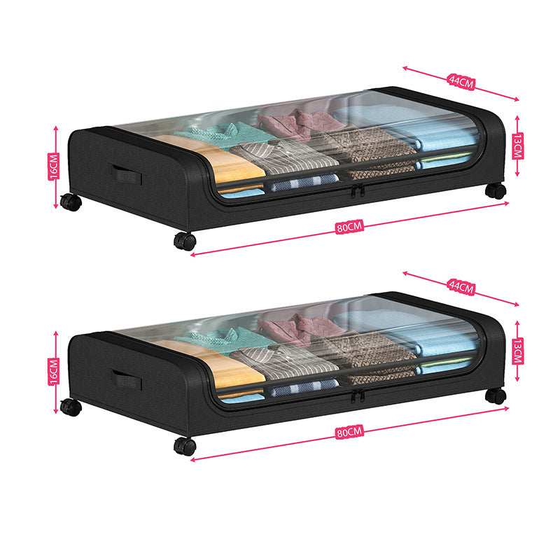 🔥HOT SALE 50% OFF🔥Large Capacity Under Bed Storage with Wheels & Lid