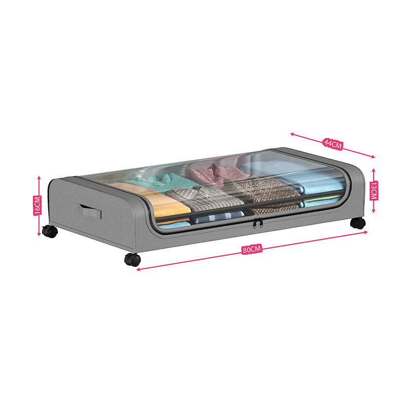 🔥HOT SALE 50% OFF🔥Large Capacity Under Bed Storage with Wheels & Lid