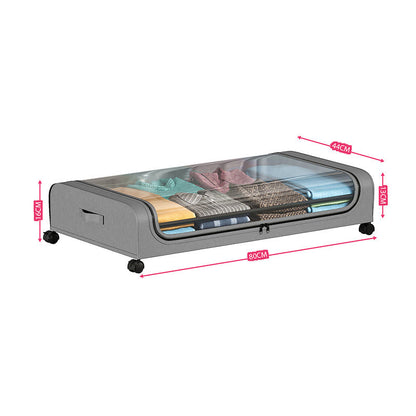 🔥HOT SALE 50% OFF🔥Large Capacity Under Bed Storage with Wheels & Lid