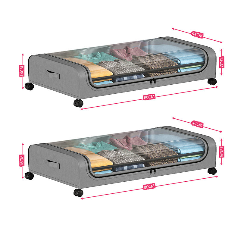 🔥HOT SALE 50% OFF🔥Large Capacity Under Bed Storage with Wheels & Lid