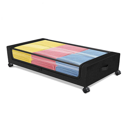 🔥HOT SALE 50% OFF🔥Large Capacity Under Bed Storage with Wheels & Lid