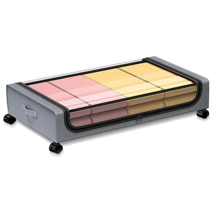 🔥HOT SALE 50% OFF🔥Large Capacity Under Bed Storage with Wheels & Lid