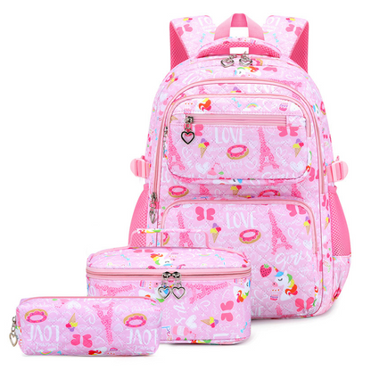 📢📢50% OFF !! ⏰💯Girls' Cute Multi-Pocket School Backpack