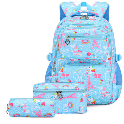📢📢50% OFF !! ⏰💯Girls' Cute Multi-Pocket School Backpack