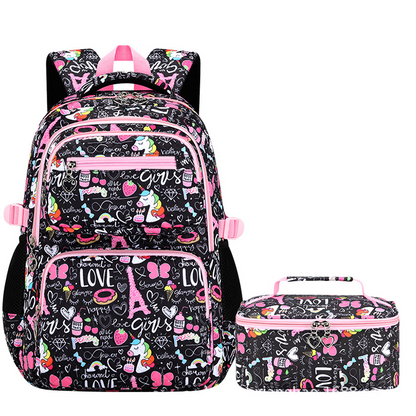 📢📢50% OFF !! ⏰💯Girls' Cute Multi-Pocket School Backpack