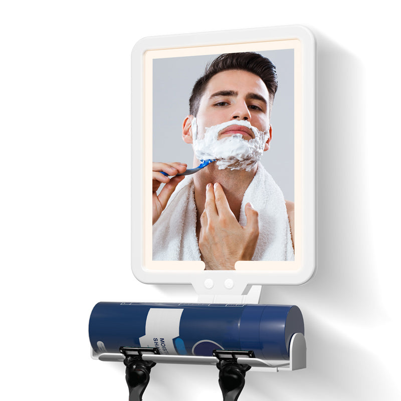 📢📢50% OFF !! ⏰LED Shower Mirror with Heated Anti-Fog for Shaving
