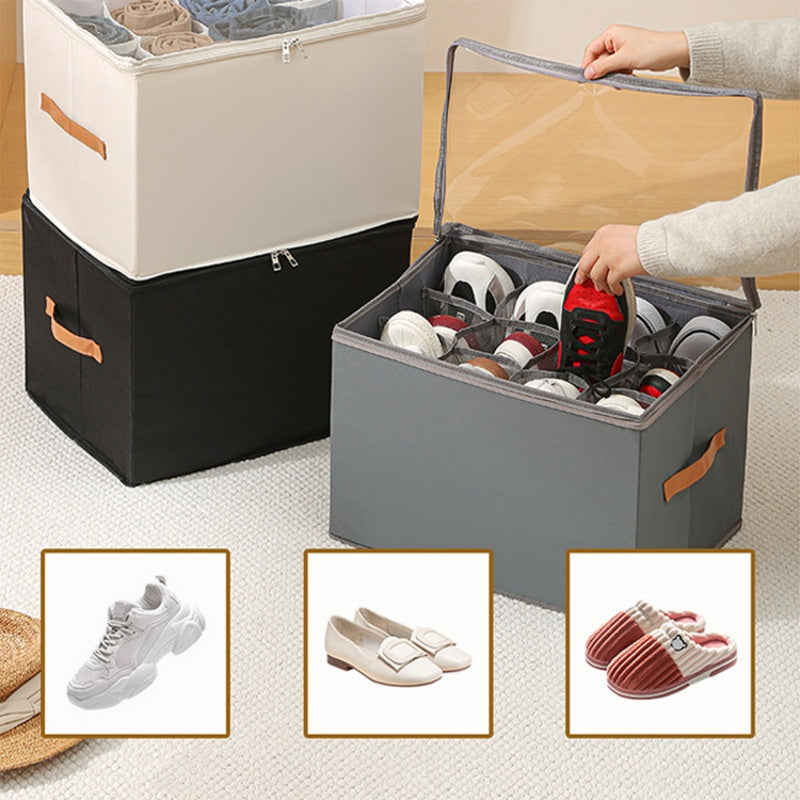 📢📢50% OFF !! ⏰Foldable Shoe Organizer for Wardrobes