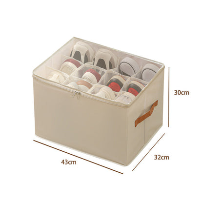 📢📢50% OFF !! ⏰Foldable Shoe Organizer for Wardrobes