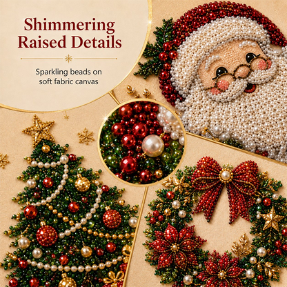 🎨💎Christmas Pearl & Rhinestone Painting Kit